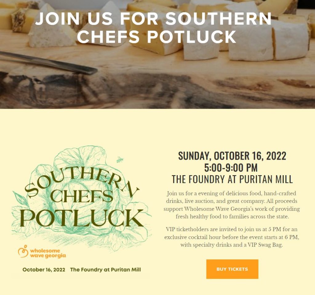 Southern chefs pot luck